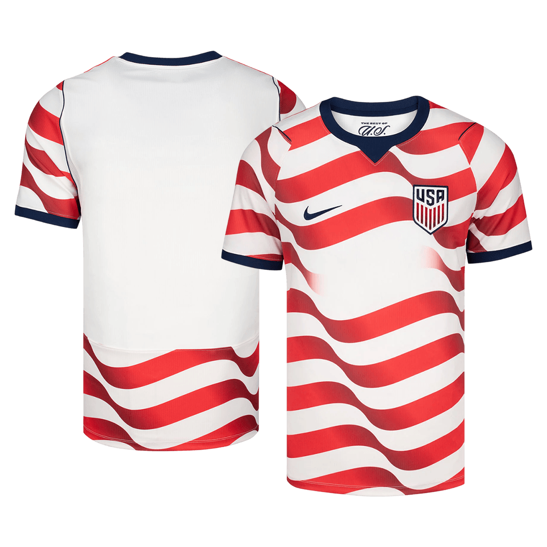 Heren Verenigde Staten Thuis Voetbalshirt WK Voetbal 2026 - achterkant