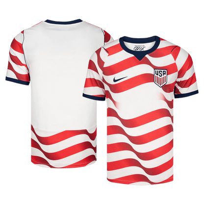 Heren Verenigde Staten Thuis Voetbalshirt WK Voetbal 2026 - achterkant