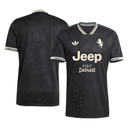 Juventus Derde Spelersversie Voetbalshirt 2025/26 - Slim Fit - zijkant