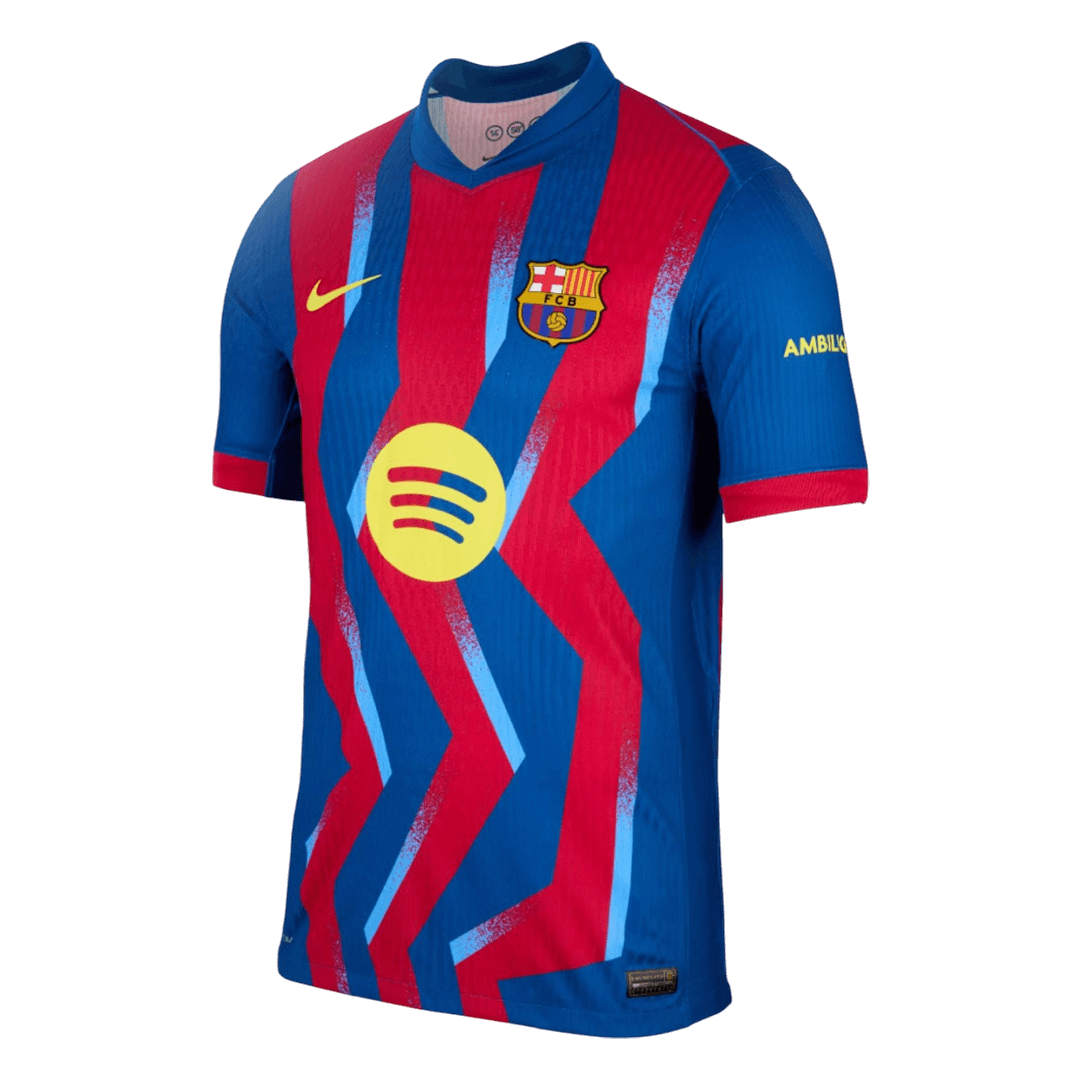Barcelona Vierde Uitshirt Spelersversie Voetbalshirt 2025/26 - Slim Fit