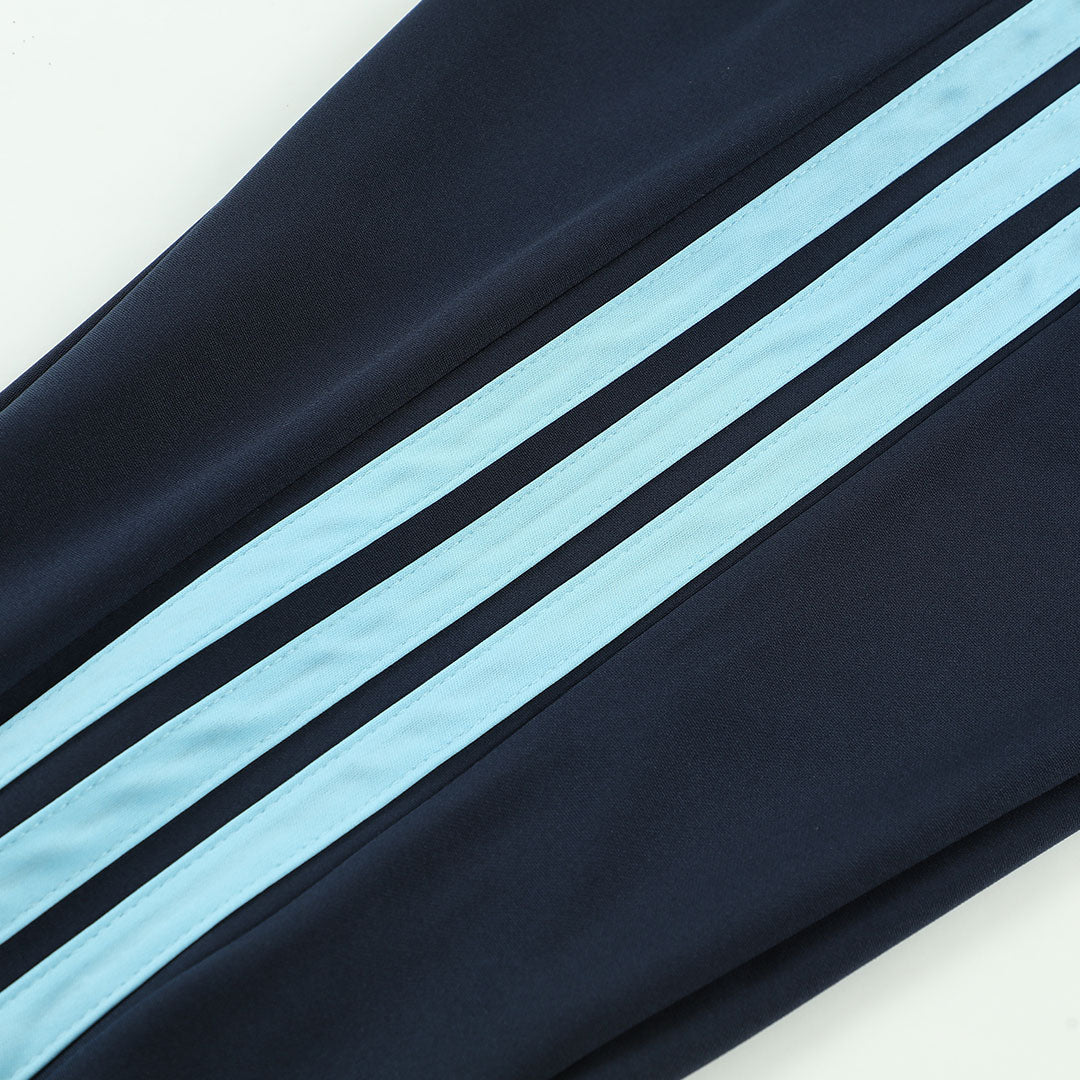 Argentinië Joggingpak met rit Set(top+broek) 2026 Navy - close-up