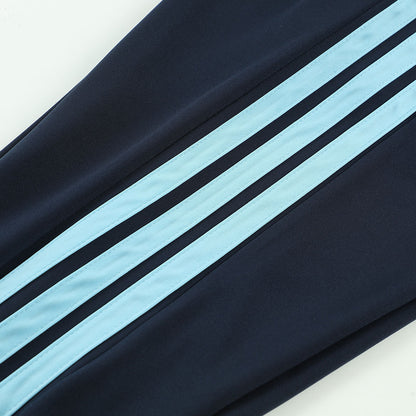 Argentinië Joggingpak met rit Set(top+broek) 2026 Navy - close-up