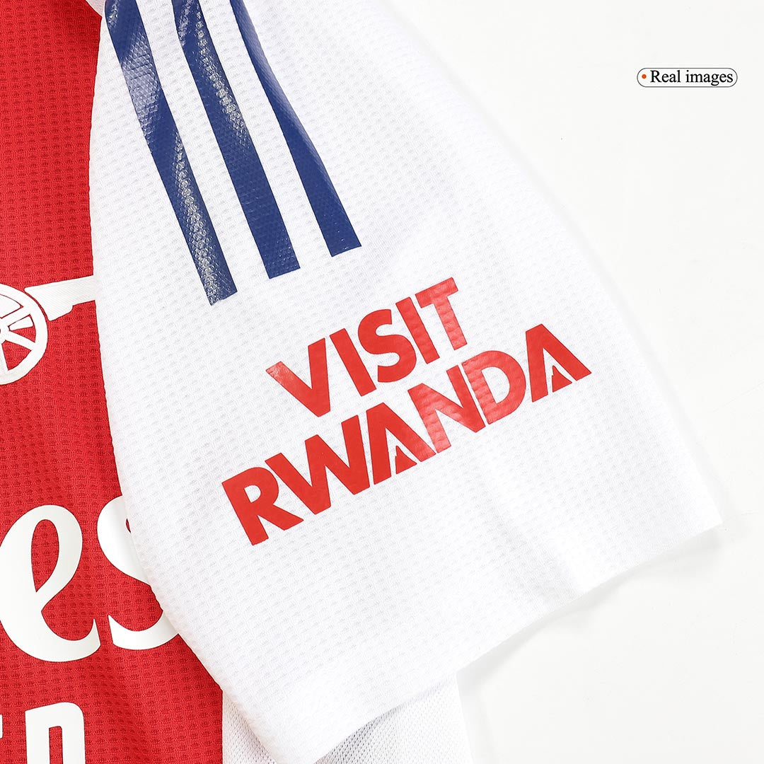 RICE #41 Arsenal Thuis Spelersversie Voetbalshirt 2024/25 - UCL - Slim Fit - model