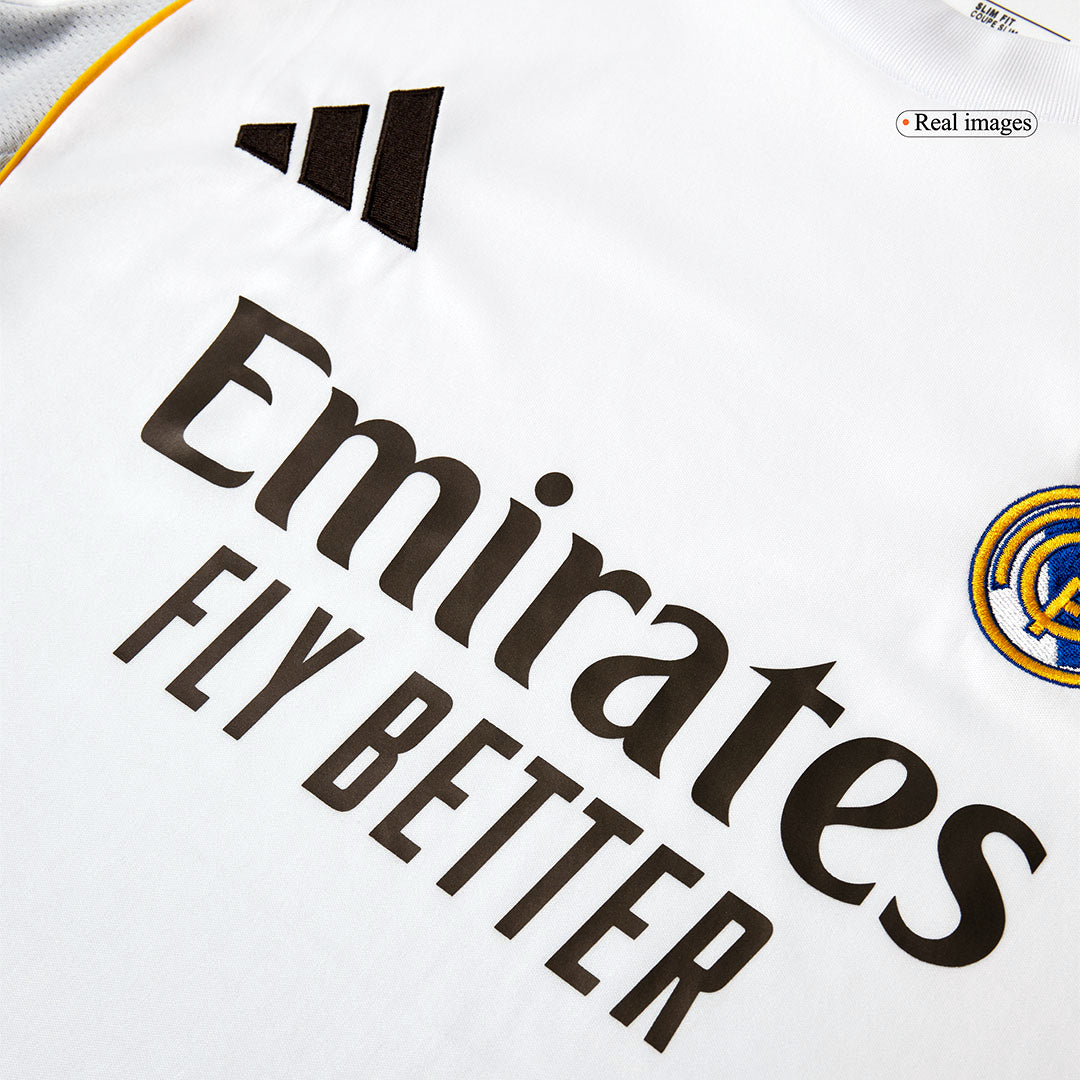 ARDA GÜLER #15 Heren Real Madrid Thuis Voetbalshirt 2025/26 - close-up
