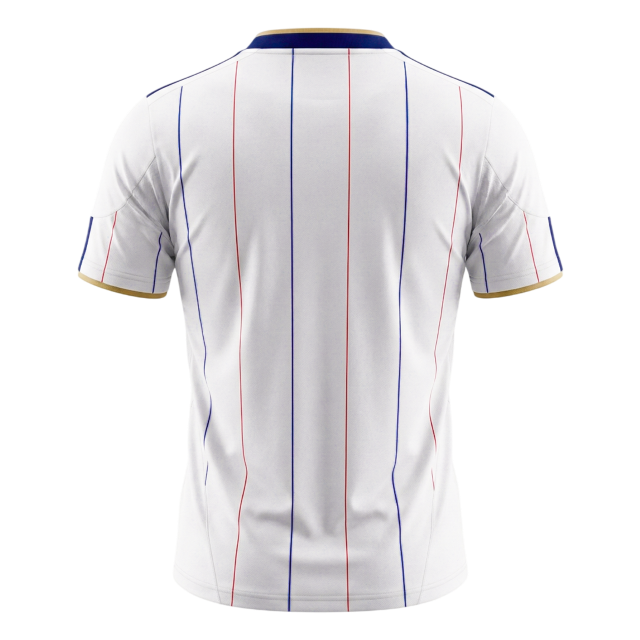Retro Frankrijk Uit Voetbalshirt 2010 - achterkant