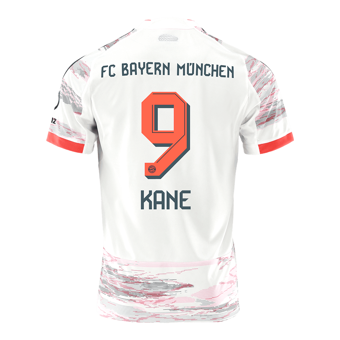 KANE #9 Heren Bayern Munich Uit Voetbalshirt 2025/26 - zijkant