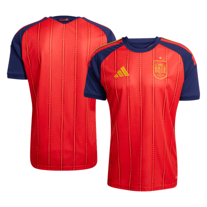 Heren Spanje Thuis Voetbalshirt WK Voetbal 2026 - detail