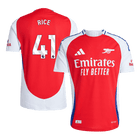 RICE #41 Arsenal Spelersversie thuisshirt 2024/25 - slim fit