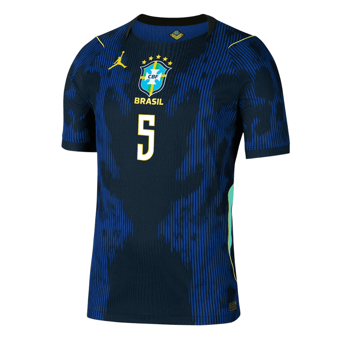 CASEMIRO #5 Brazilië Spelersversie uitshirt WK Voetbal 2026 - slim fit