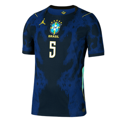 CASEMIRO #5 Brazilië Spelersversie uitshirt WK Voetbal 2026 - slim fit