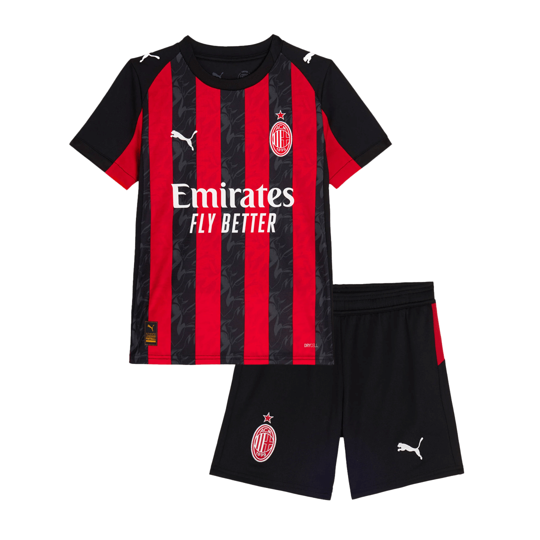 Kinder AC Milan Thuis Tenue 2025/26 football shirt