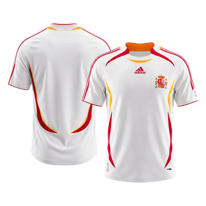 Retro Spanje Uit Voetbalshirt 2006 - foto 10