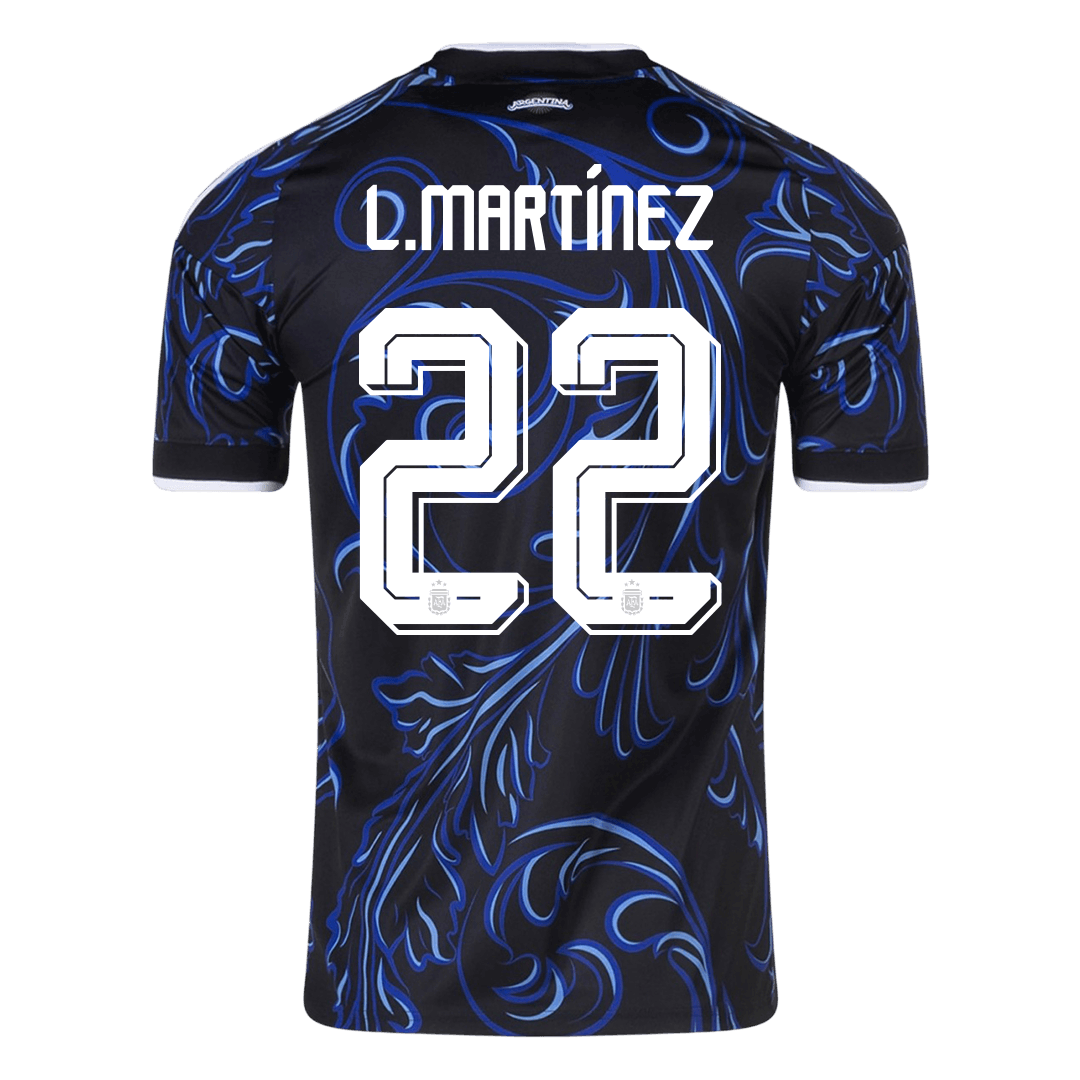 L. MARTÍNEZ #22 Heren Argentinië uitshirt WK Voetbal 2026