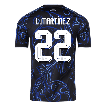 L. MARTÍNEZ #22 Heren Argentinië uitshirt WK Voetbal 2026