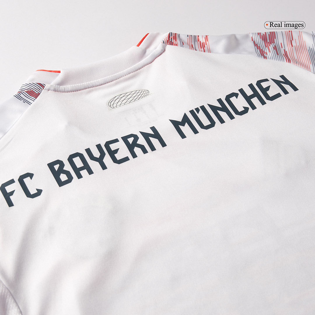 UPAMECANO #2 Heren Bayern Munich Uit Voetbalshirt 2025/26 - achterkant