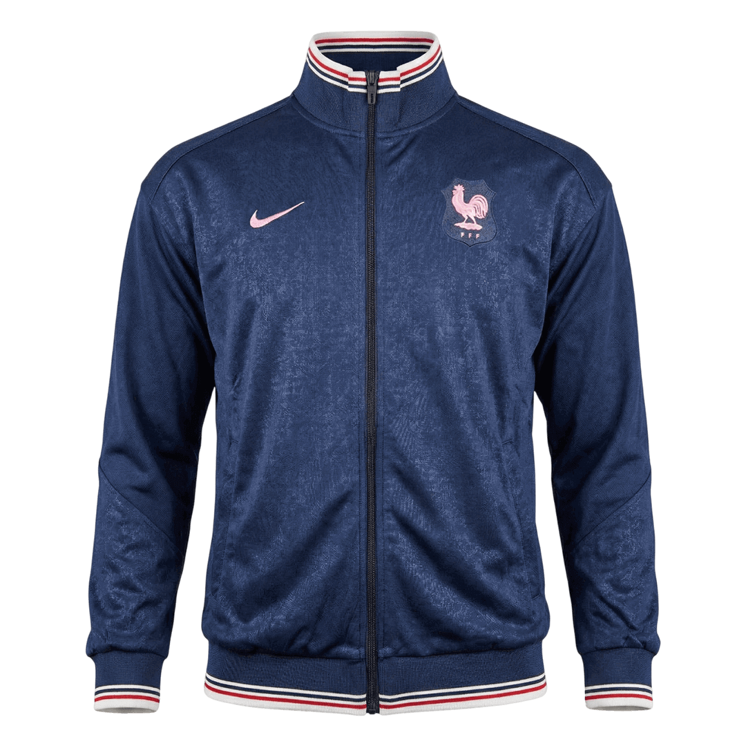 Frankrijk Trainingsjack 2026 Navy football shirt