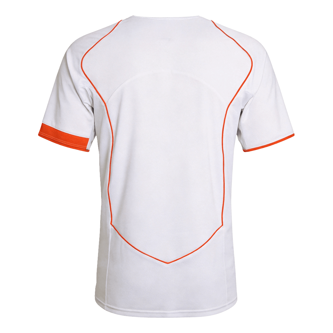 Retro Nederland Uit Voetbalshirt 2004 - achterkant