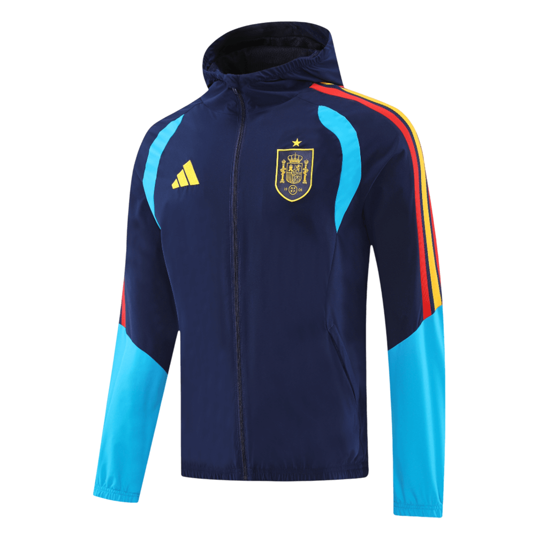 Spanje Trainingsjack 2026 Blue&Black - detail