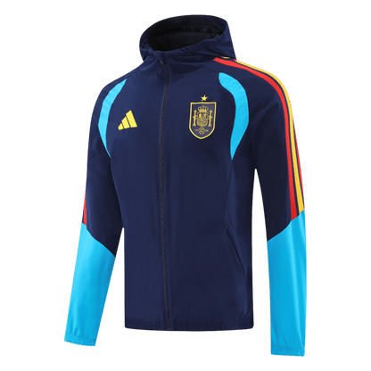 Spanje Trainingsjack 2026 Blue&Black - detail