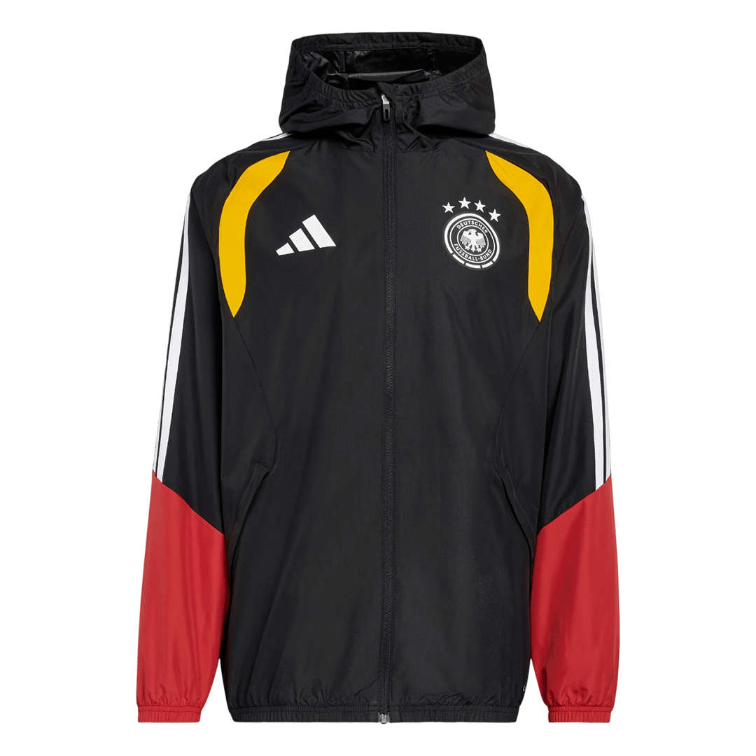 Duitsland Trainingsjack 2026 Red&Black football shirt