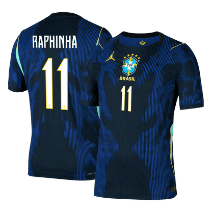 RAPHINHA #11 Brazilië Spelersversie uitshirt WK Voetbal 2026 - slim fit