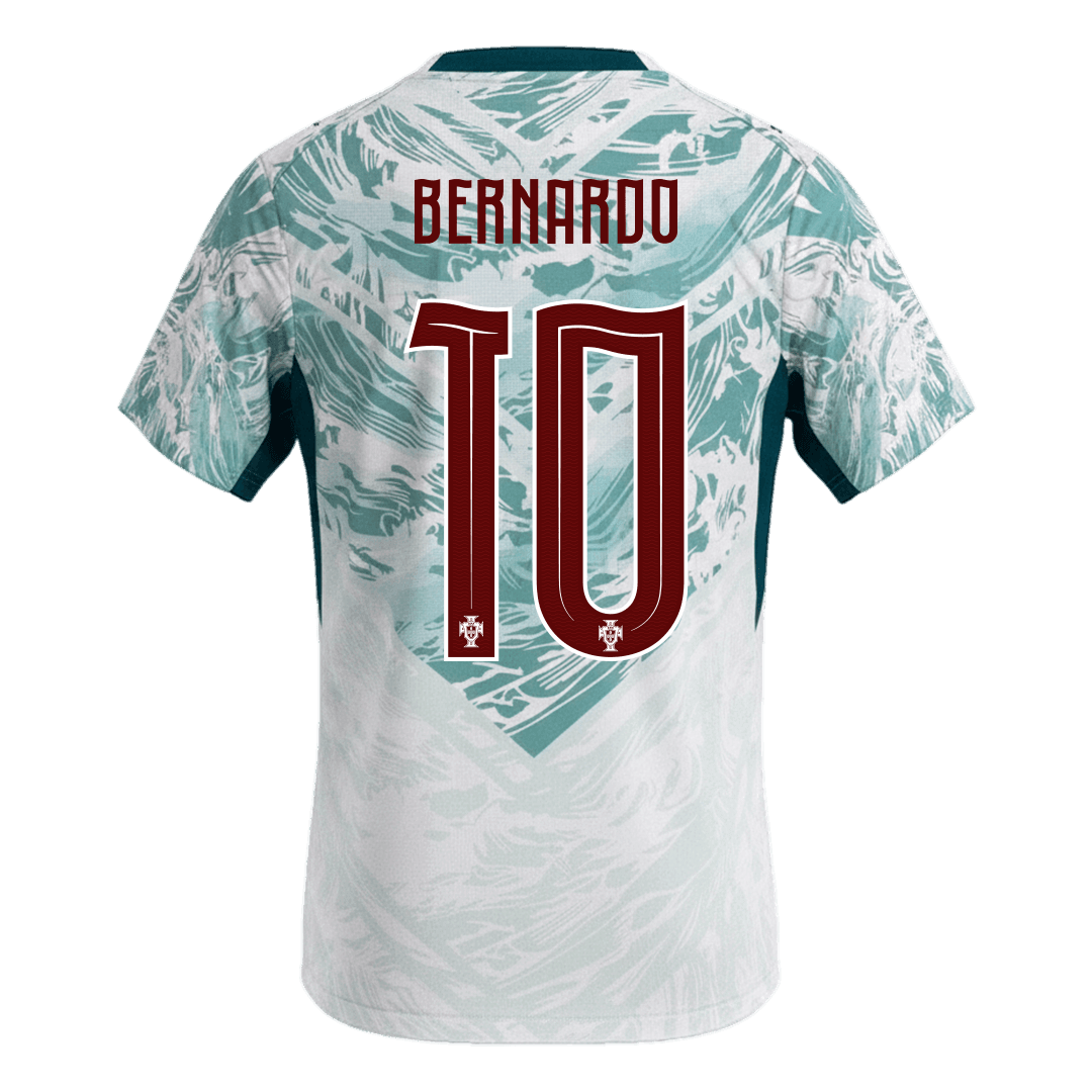 BERNARDO #10 Heren Portugal uitshirt WK Voetbal 2026