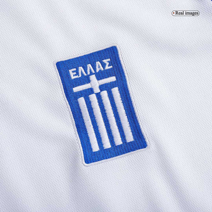 Retro Griekenland Uit Voetbalshirt 2004 - zijkant