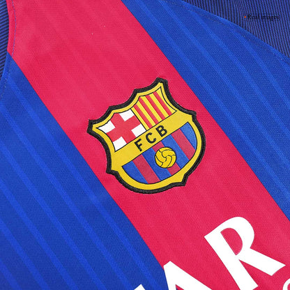 MESSI #10 Retro Barcelona thuisshirt 2016/17