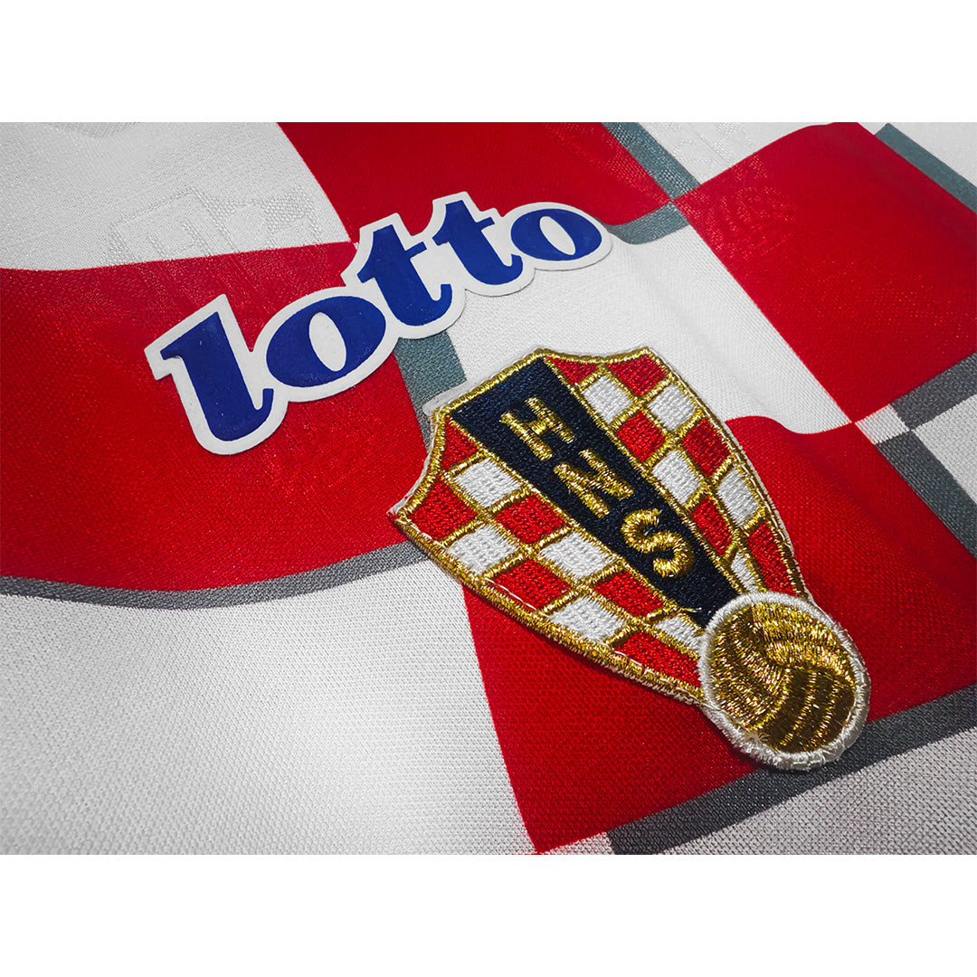 Maillot de Foot Rétro Croatie Domicile 1998 - Coupe du Monde