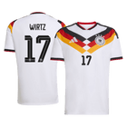 WIRTZ #17 Heren Duitsland thuisshirt WK Voetbal 2026