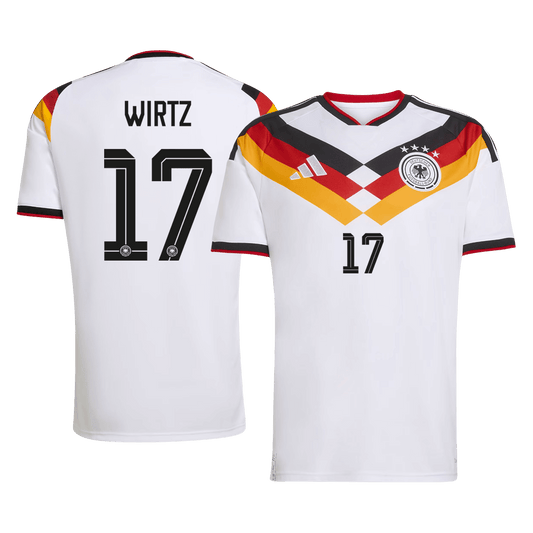 WIRTZ #17 Heren Duitsland Thuis Voetbalshirt 2026