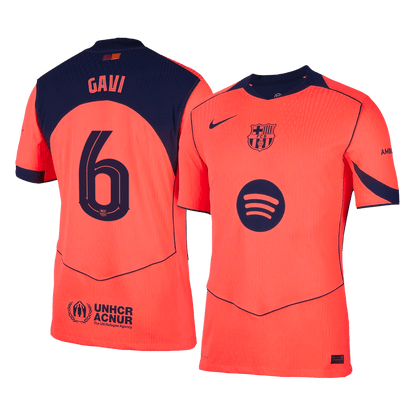GAVI #6 Barcelona Derde Spelersversie Voetbalshirt 2025/26 - UCL - Slim Fit