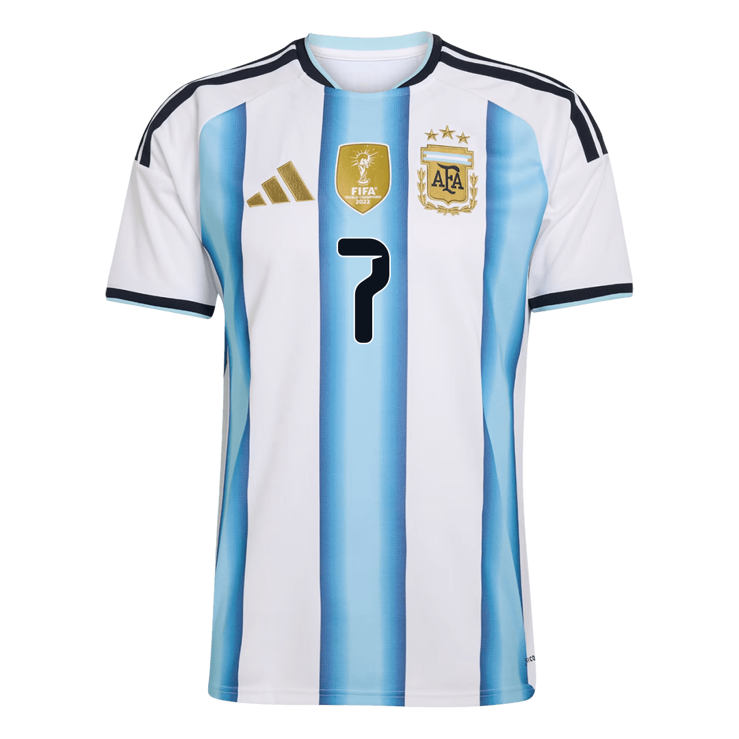 DE PAUL #7 Heren Argentinië thuisshirt 2026 [PREMIUM]