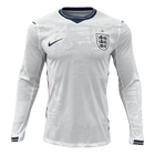 Engeland Spelersversie thuisshirt Lange Mouwen 2026 - slim fit