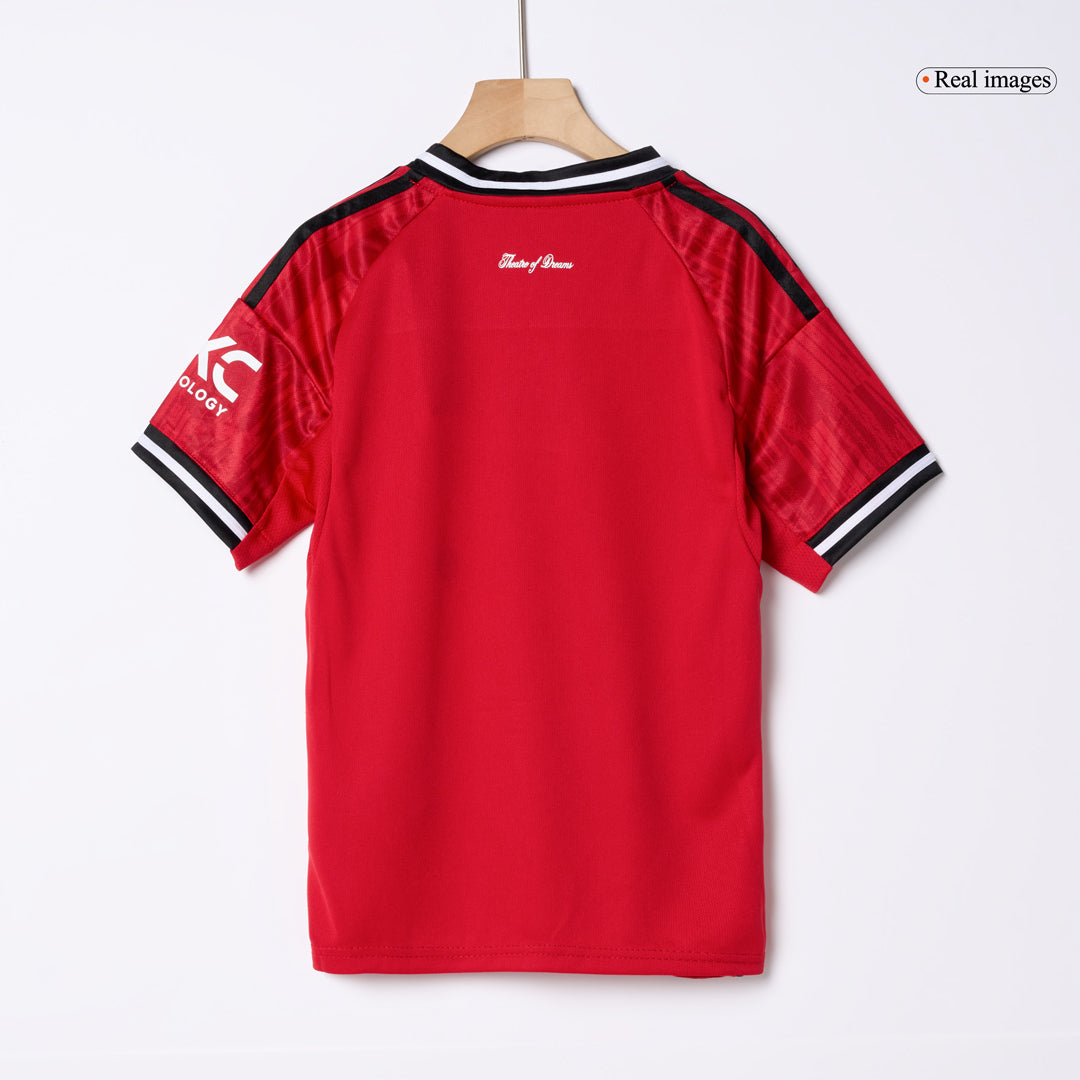 Kinder Manchester United Thuis Tenue 2025/26 - foto 12