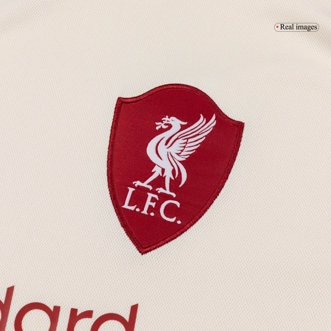 Heren Liverpool Uit Voetbalshirt 2025/26 - zijkant