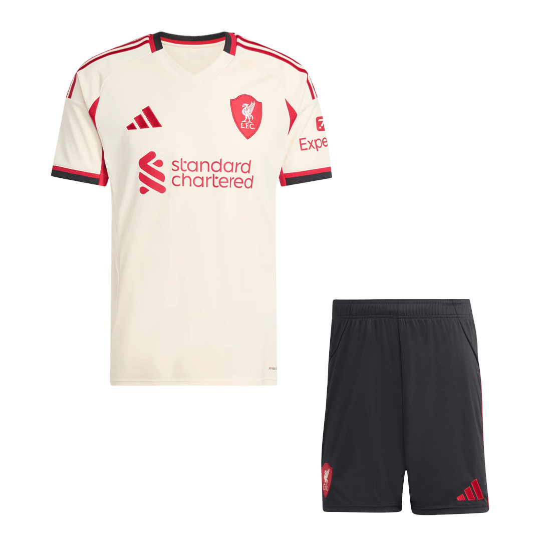 Liverpool Uit Set 2025/26 football shirt