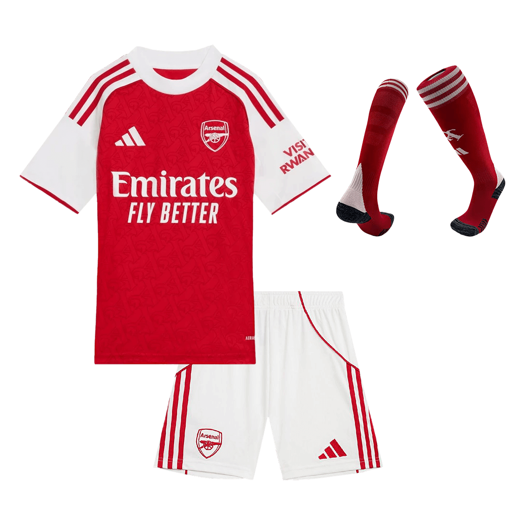 Kinder Arsenal Thuis Tenue 2025/26 - voorkant
