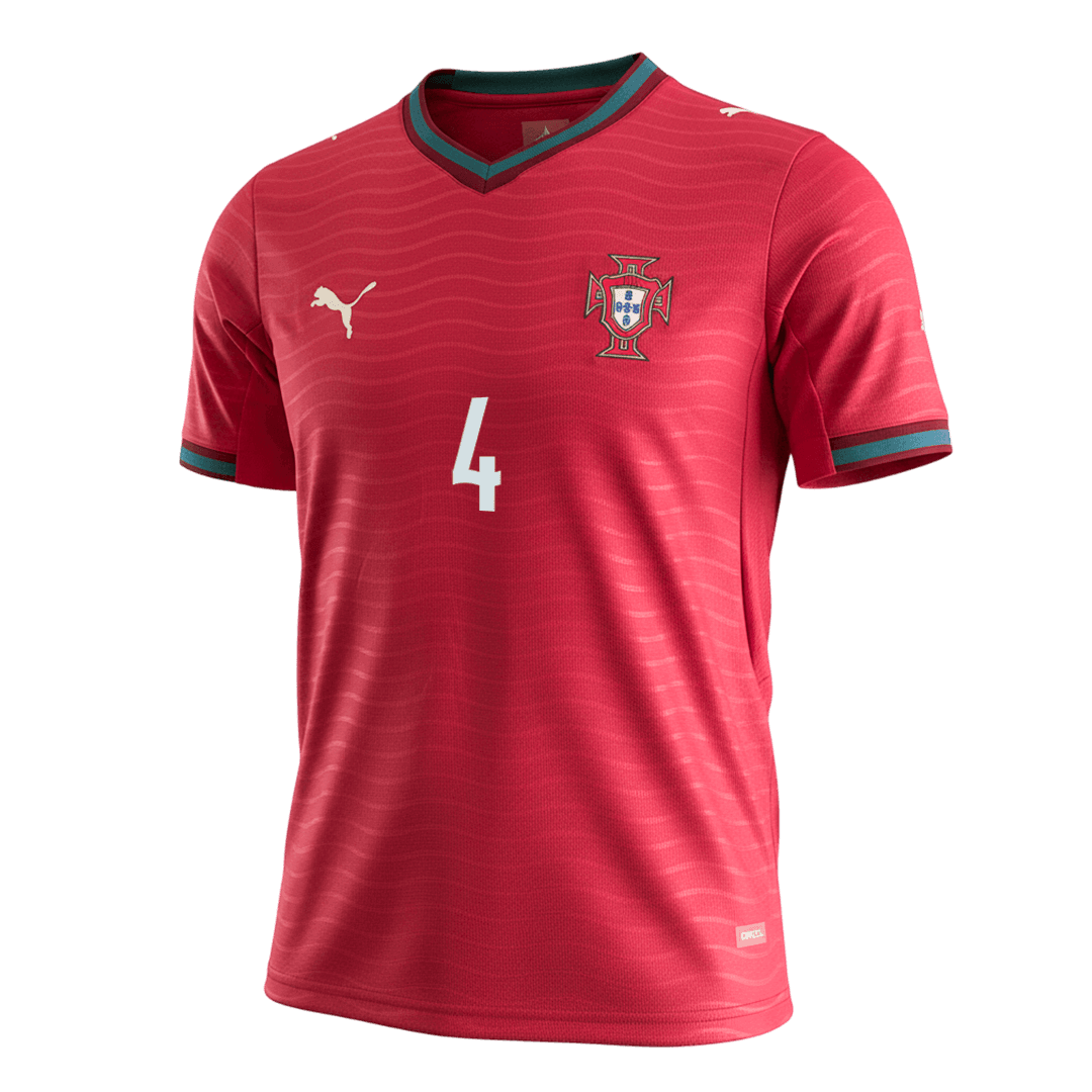 RÚBEN DIAS #4 Heren Portugal Thuis Voetbalshirt WK Voetbal 2026 - foto 9