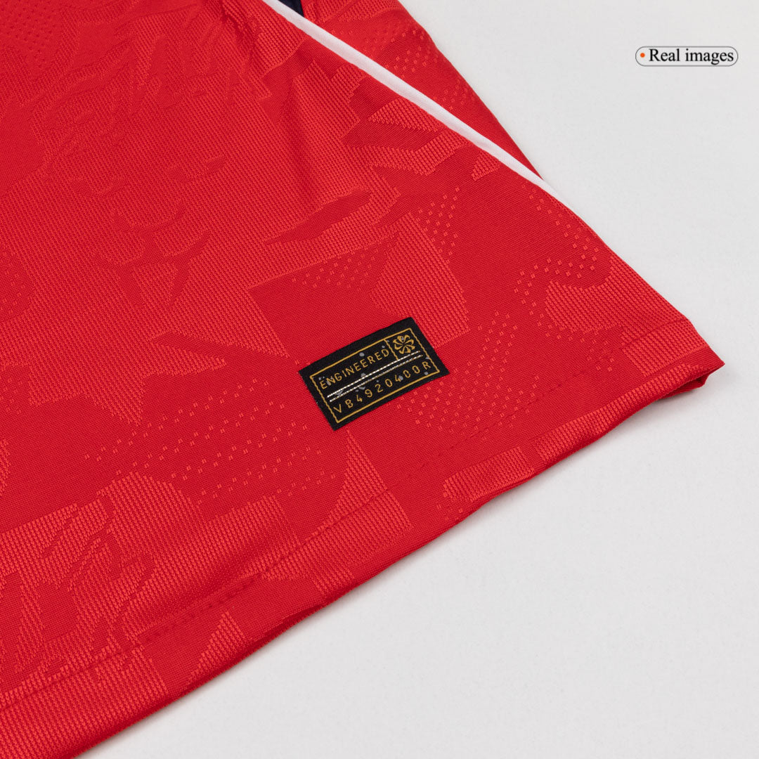KANE #9 Engeland Uit Spelersversie Voetbalshirt WK Voetbal 2026 - Slim Fit - detail