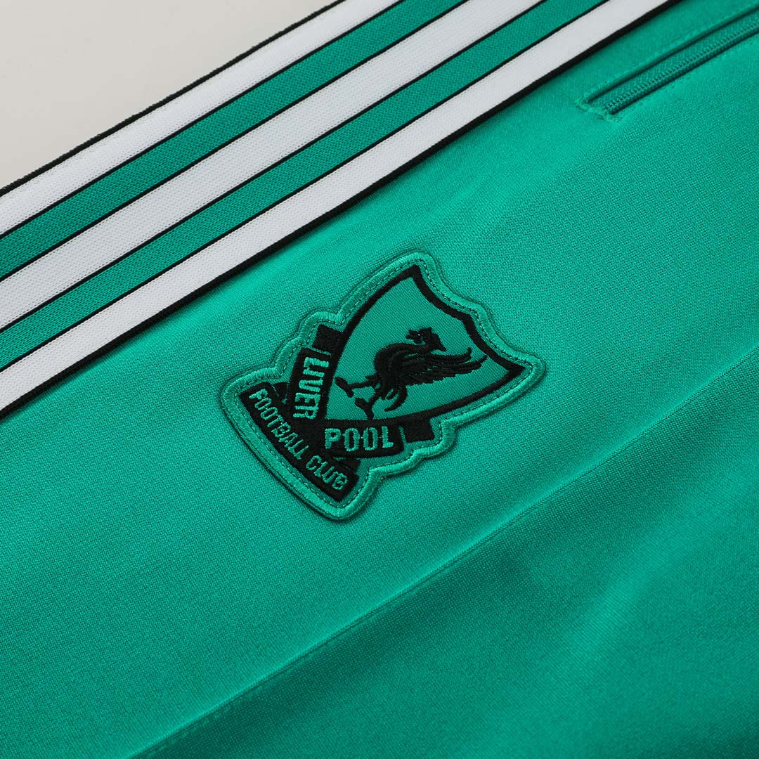 Liverpool Trainingsjack Set(top+broek) 2025/26 Green - close-up