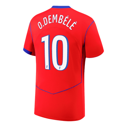 O.DEMBéLé #10 Heren PSG Derde Voetbalshirt 2025/26 - extra