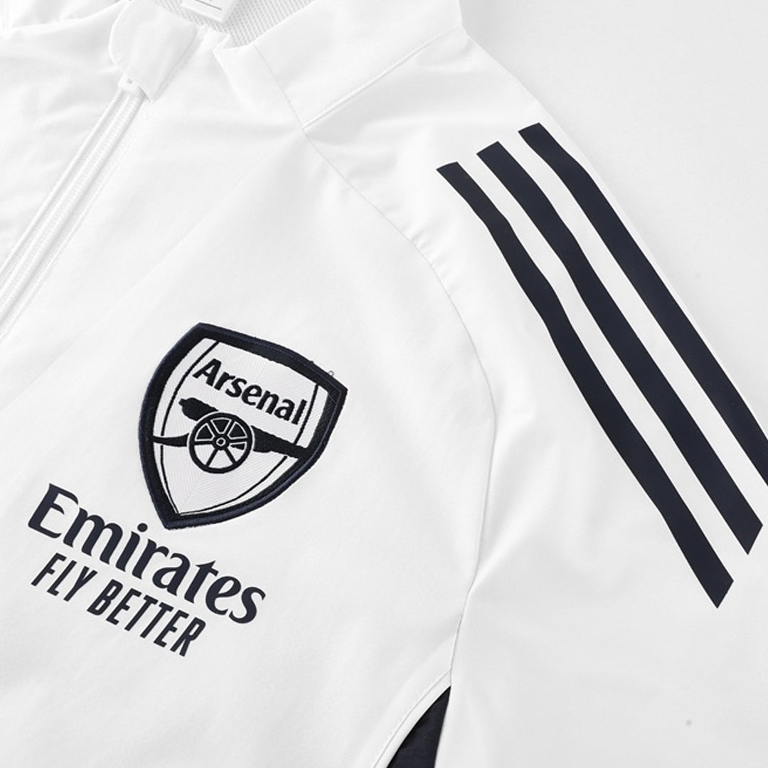 Arsenal Windjack 2025/26 White - zijkant