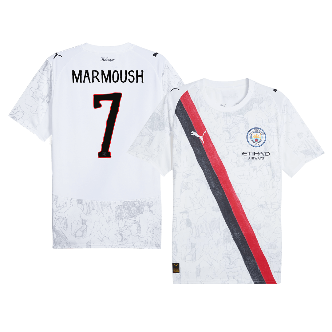 MARMOUSH #7 Heren Manchester City KidSuper Voetbalshirt 2025/26 - Club World Cup