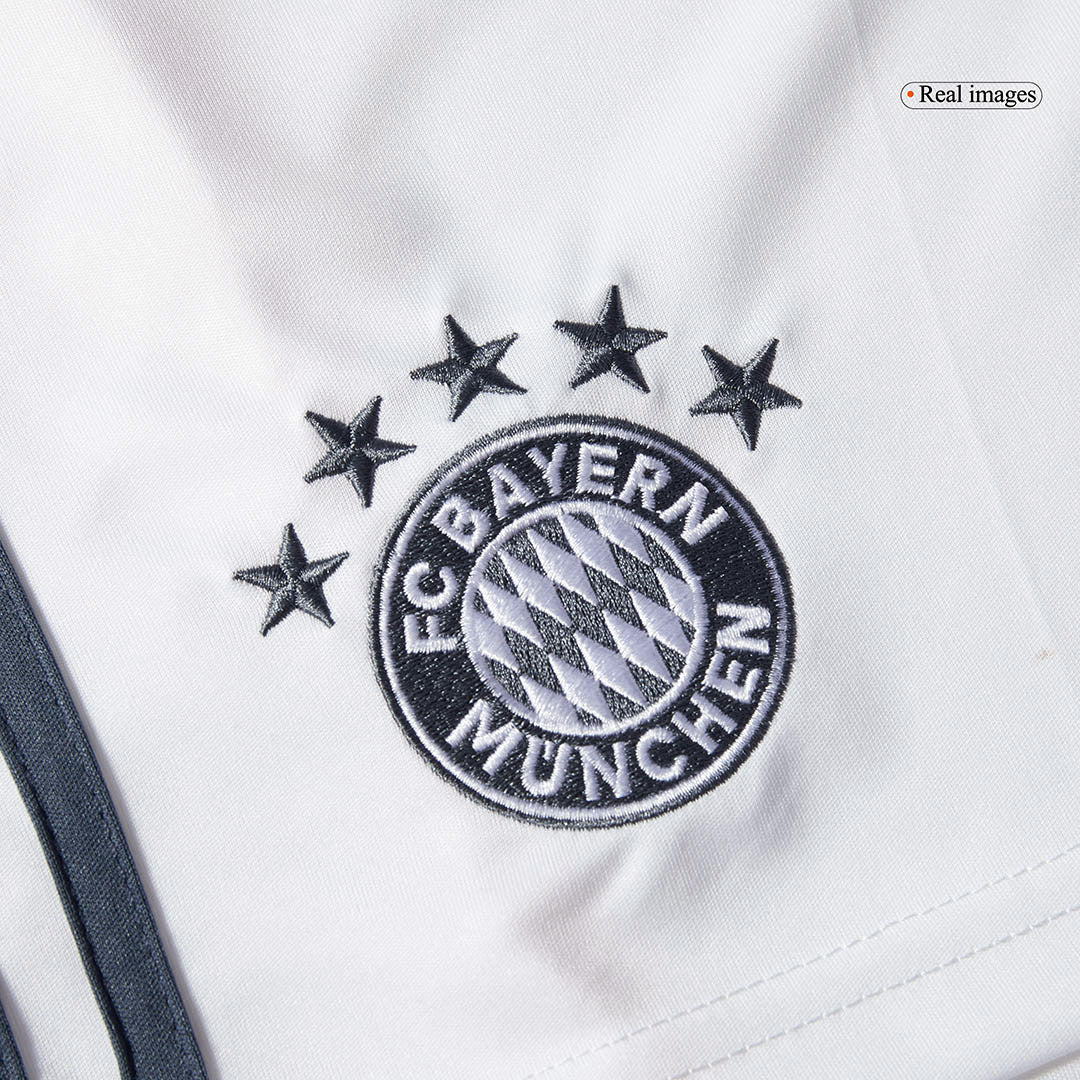 Bayern Munich Away Soccer Shorts 2025/26 White - extra