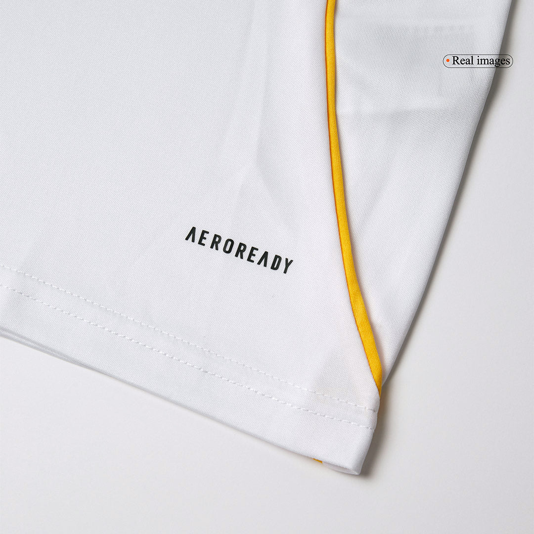 ARDA GÜLER #15 Heren Real Madrid Thuis Voetbalshirt 2025/26 - detail