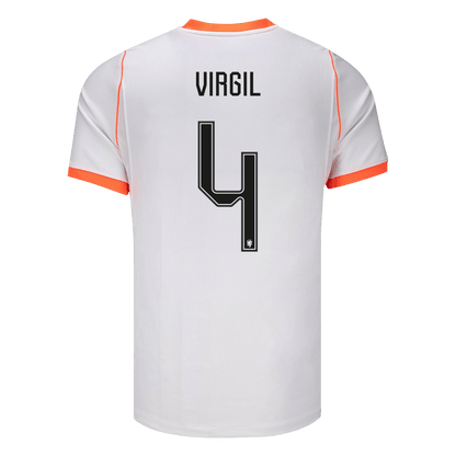 VIRGIL #4 Heren Nederland uitshirt WK Voetbal 2026