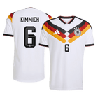 KIMMICH #6 Duitsland Spelersversie thuisshirt WK Voetbal 2026 - slim fit