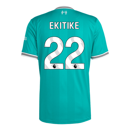 EKITIKE #22 Heren Liverpool Derde Voetbalshirt 2025/26 - achterkant