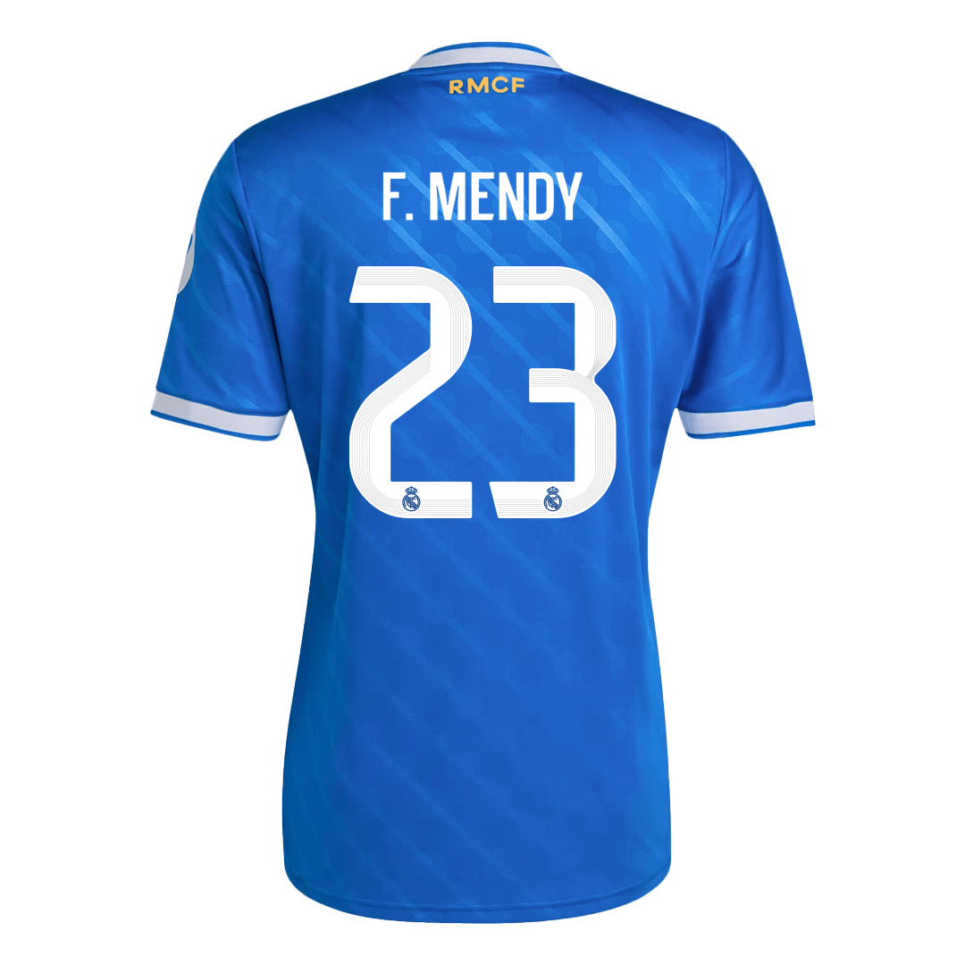 F. MENDY #23 Heren Real Madrid Derde Voetbalshirt 2025/26 - foto 9